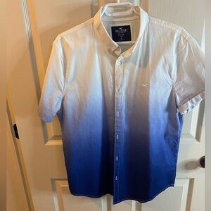 Hollister tie dye short sleeve shirt